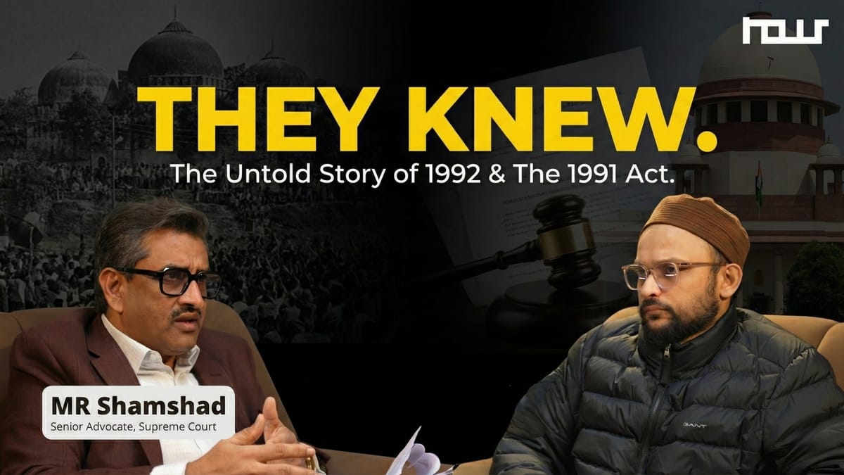 Babri to Waqf: Eroding Equality Before Law - Senior Advocate MR Shamshad