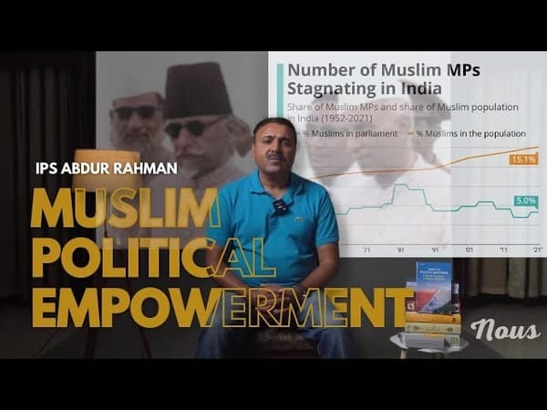 Political Empowerment is key to all Empowerment: Abdur Rahman